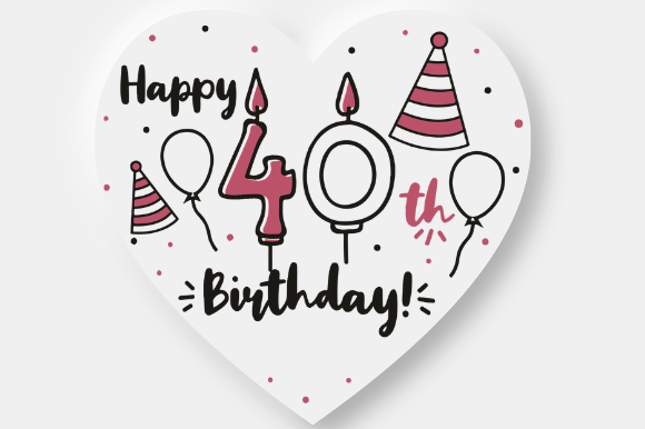 40th Birthday Gift Personalised Embroidery Review