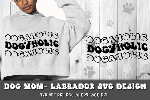 Dog Mom SVG. Paw Prints.