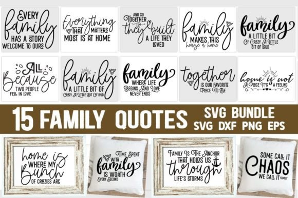 Family Quotes SVG Bundle Review