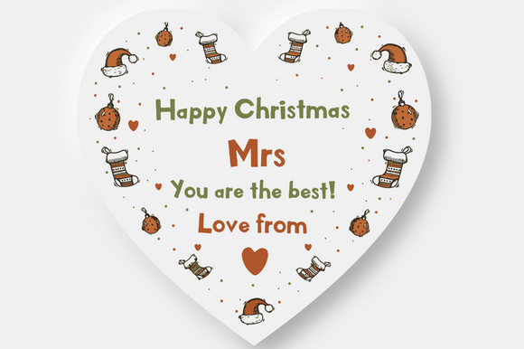 HAPPY CHRISTMAS TEACHER Embroidery Review