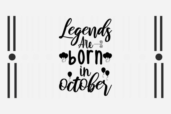 Legends Are Born in October Svg: An Embroidery Review