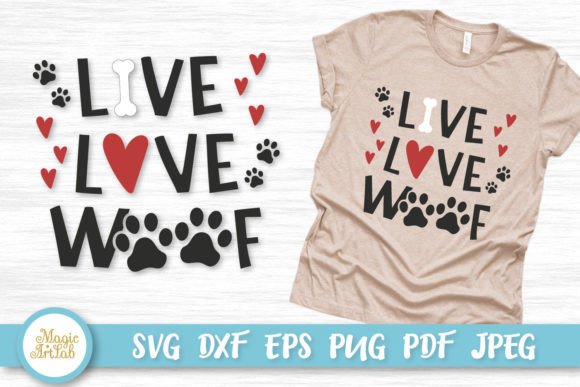 Live Love Woof Shirt Design Review