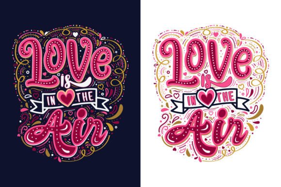 Love is in the Air - Svg Embroidery Review