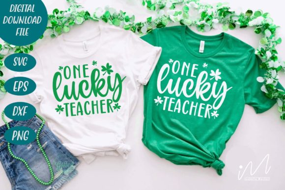 One Lucky Teacher Svg Review