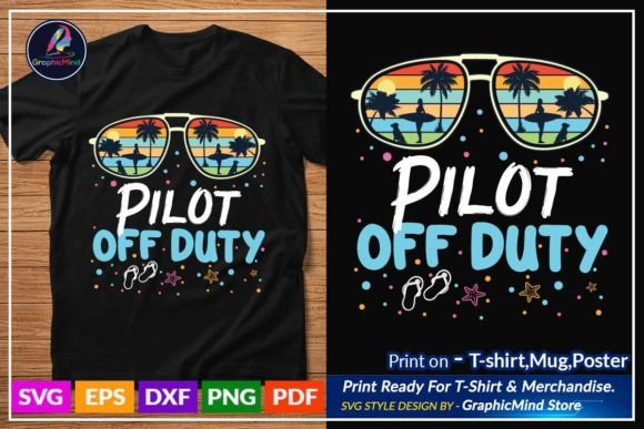 Pilot of Duty Svg T Shirt Quote Review