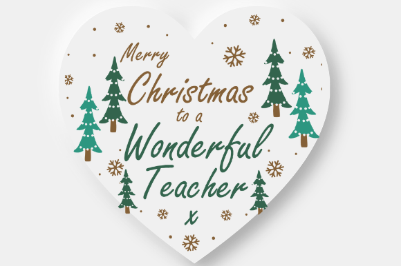 Review: CHRISTMAS GIFT for TEACHER Embroidery Design