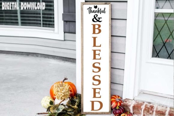 Thankful and Blessed Porch Svg Review