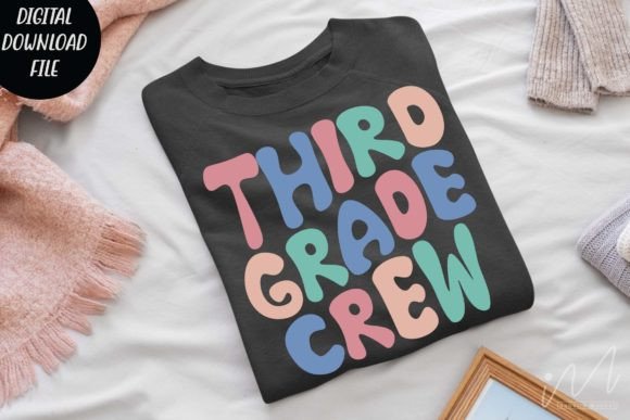 Third Grade Crew Svg, Third Grade Teacher