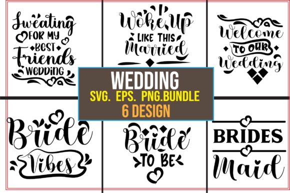 Wedding SVG Bundle, Wedding Quote